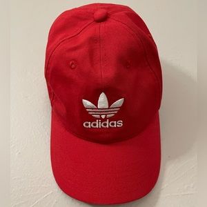Red Adidas OSFM Hat